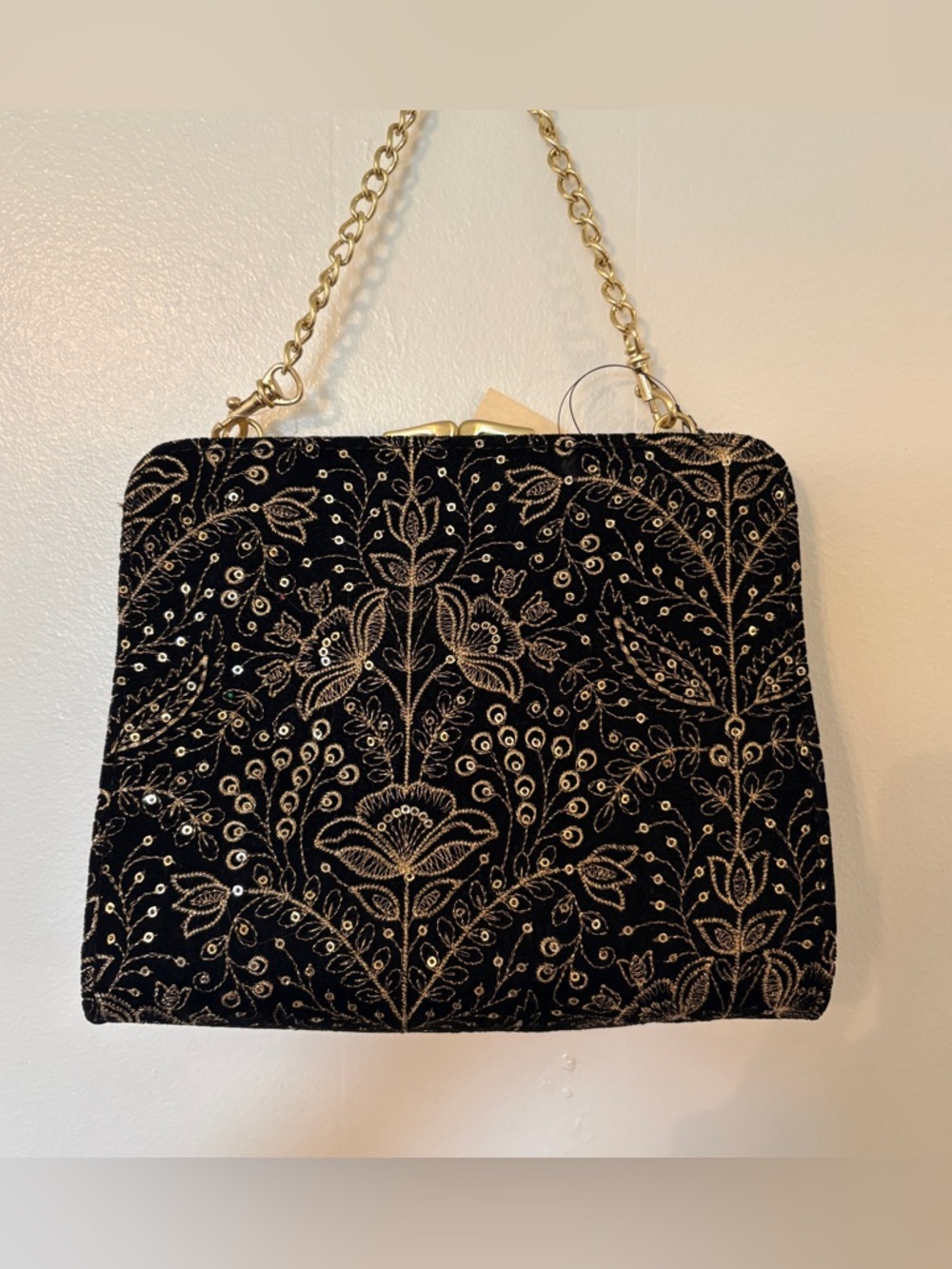 NWT Patricia Nash Potenaz Frame Rico Embellished Velvet